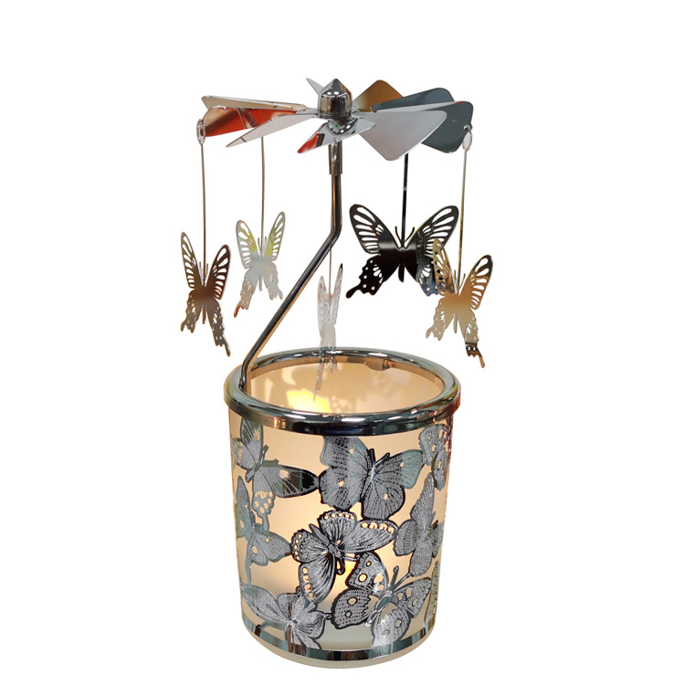 Butterfly Spinning Candle Holder