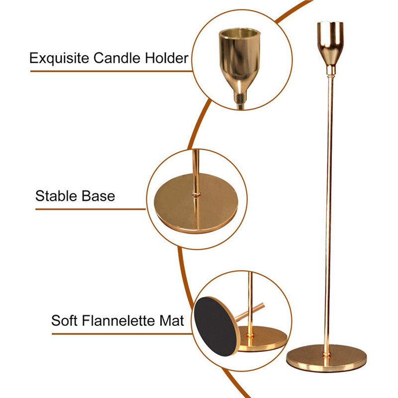 Table Decorative Candlestick Holder - 4