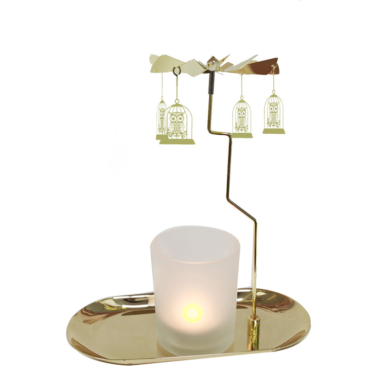 Tray Rotary Candle Holder - 1