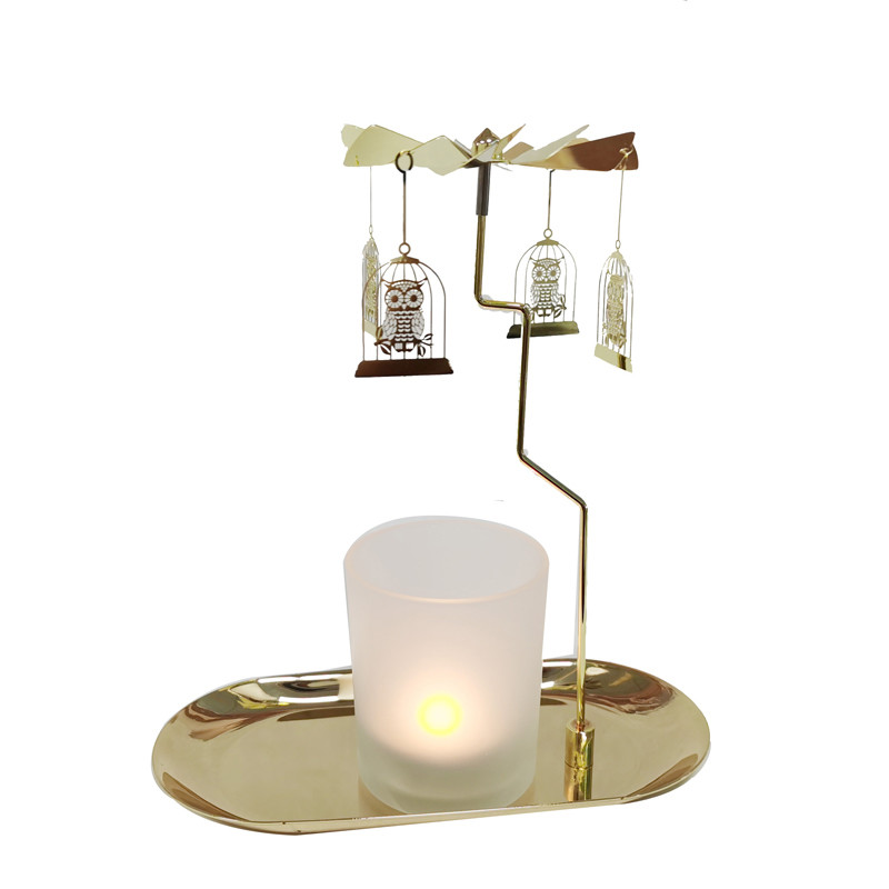 Tray Rotary Candle Holder