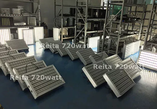 720W outdoor waterproof high lumen output LED floodlights