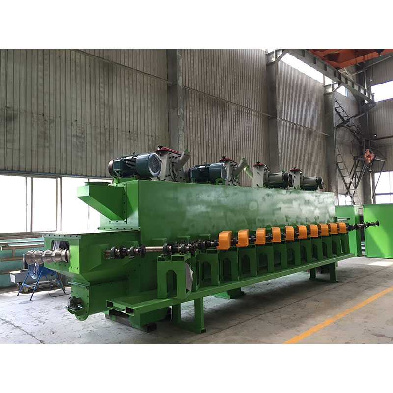 Pass Type Shot Blasting Equipment For Internal And External Of Pipe And Tube