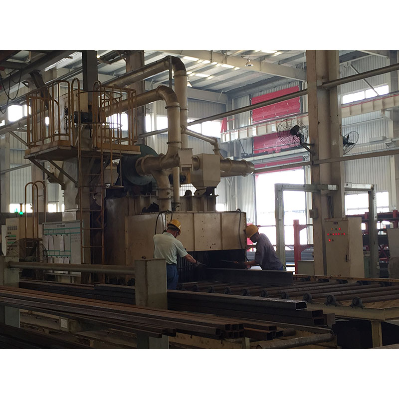 Pass Type Shot Blasting Equipment For Sectional Material