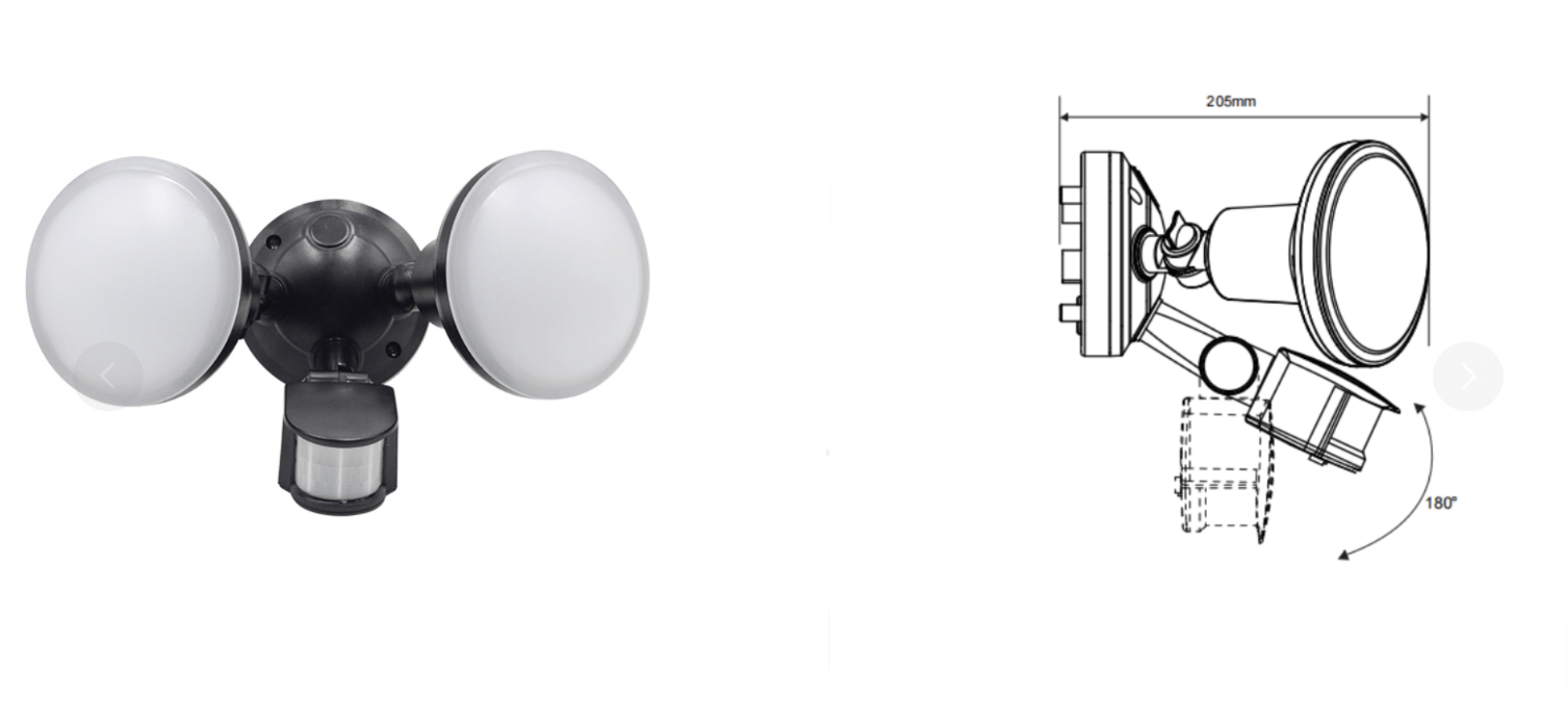 PD-PIR2A Infrarot-Sensor-LED-Lampe – Ihre intelligente und energieeffiziente Wahl