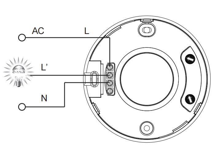 Connection-wire diagram