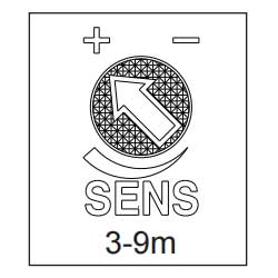 Detection range setting(sensitivity)