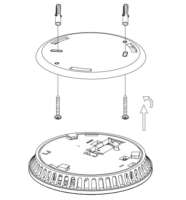 Installing your smoke detector