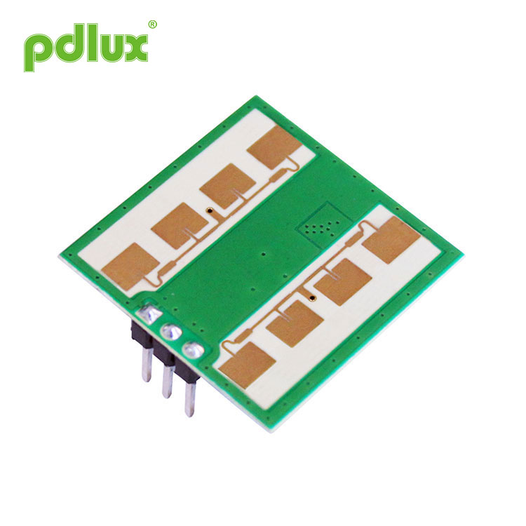 PDLUX PD-V12 intelligens otthon 24,125 GHz-es mikrohullámú radar érzékelő modul Doppler érzékelő modul