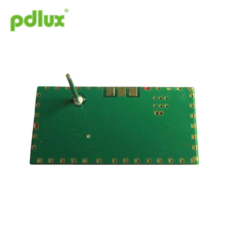 PDLUX PD-V4 ໂຮງງານຜະລິດເຄື່ອງຈັກຜະລິດ Microwave Emitter ໂຮງງານ HF Sensor Doppler ລະບົບກວດຈັບ Motion