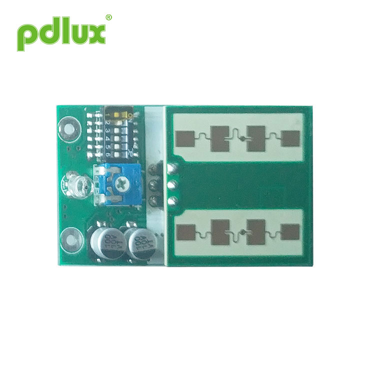 PDLUX PD24-V1 24.125GHz मायक्रोवेव्ह मोशन सेन्सर के-बँड डॉपलर ट्रान्सीव्हर मॉड्यूल