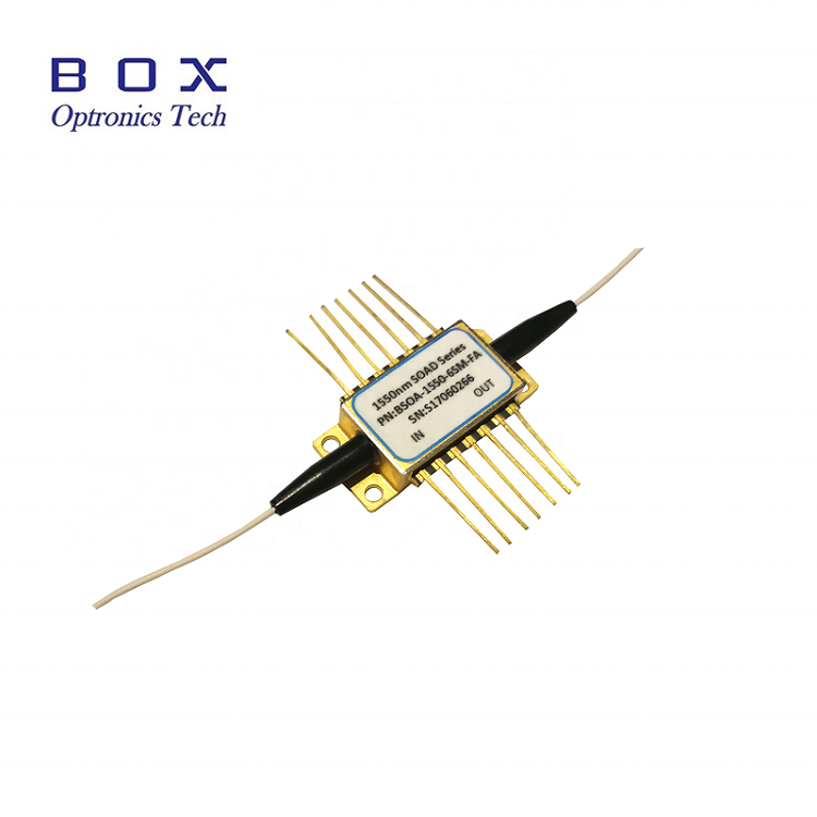 1550nm 8dBm SM SOA Semiconductor Optical Amplifier