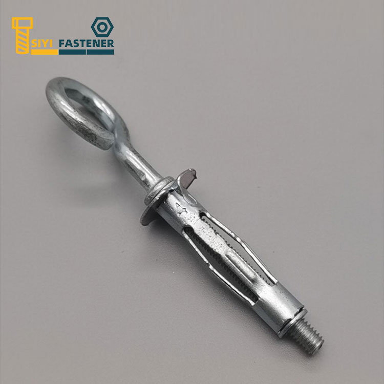 Carbon Steel Zinc Plated Hollow Wall Anchor with O Hook