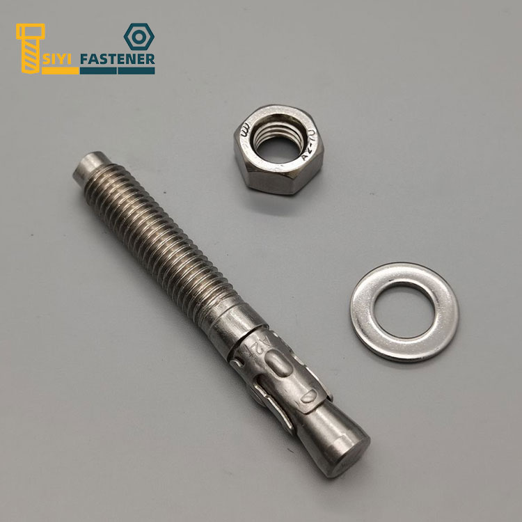 Stainless Steel 304 Wedge Anchor Nut dan Washer