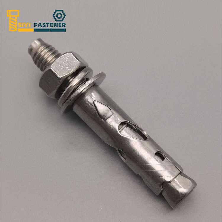 Stainless Steel Sleeve Anchor with Fish Fins