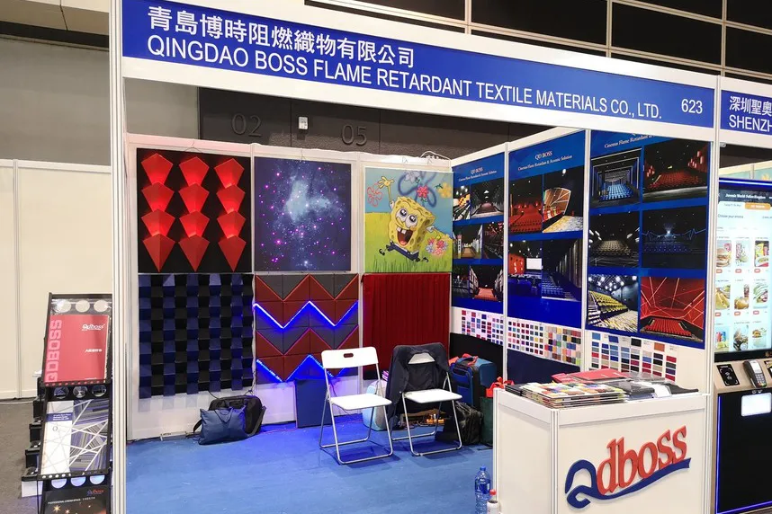 2018.12 Exhibited CineAsia at Hong Kong Convention & Exhibition Centre .