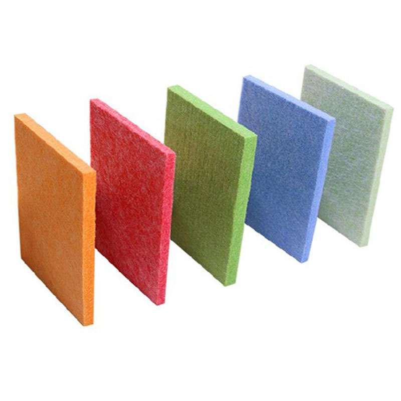 Panneaux acoustiques décoratifs en fibre de polyester - 0