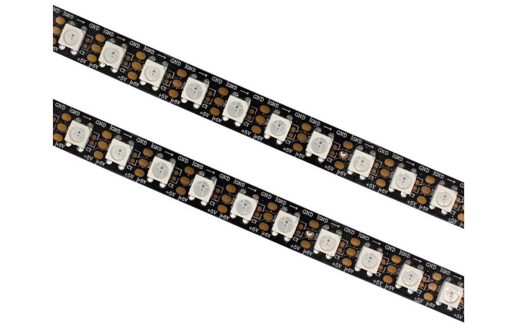 How does the LED light strip choose color temperature?