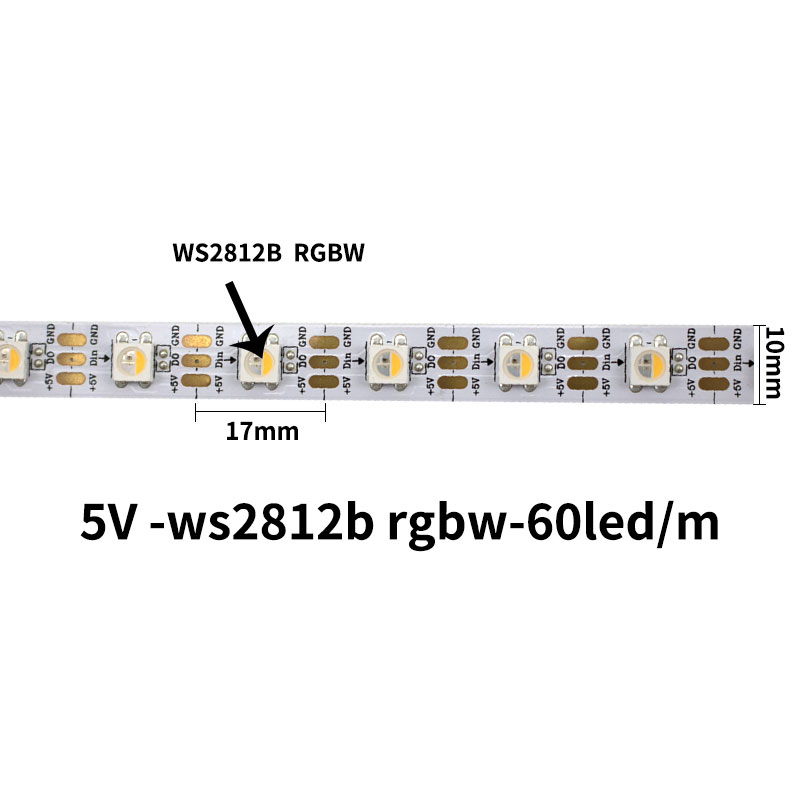 5V WS2812B RGBW 60LED/M - 1