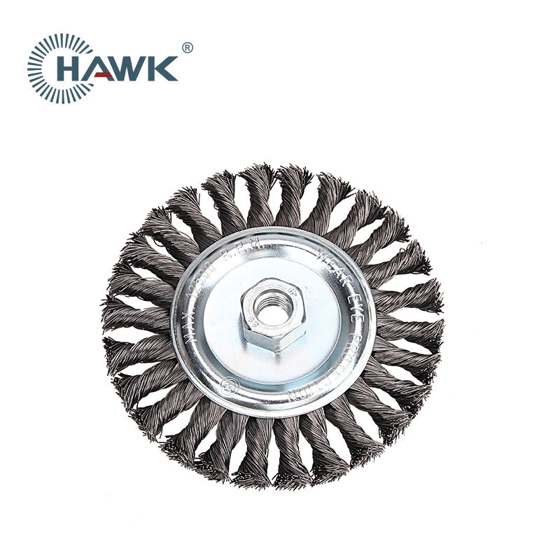 100mm Knotted Wheel Wire Brush