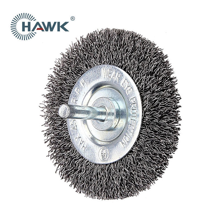 40mm Crimped Wire Wheel Brush with Shank