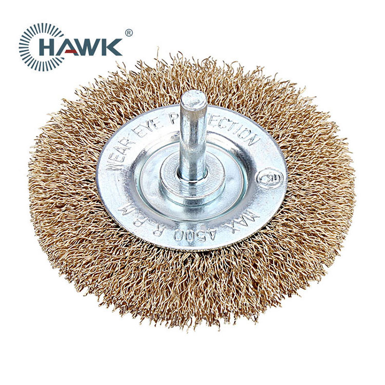 50mm Crimped Wire Wheel Brush with Shank