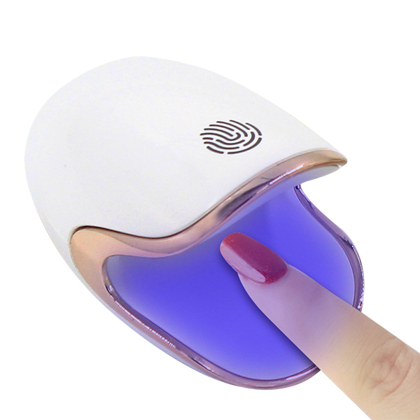Mini lampada per asciugare le unghie LED UV da 6 W - 0