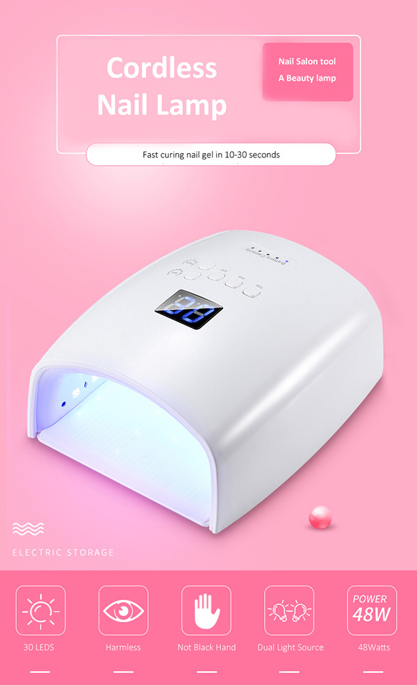 Wireless UV Nail Lamp Dryer