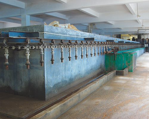 Water glass casting automatic production line