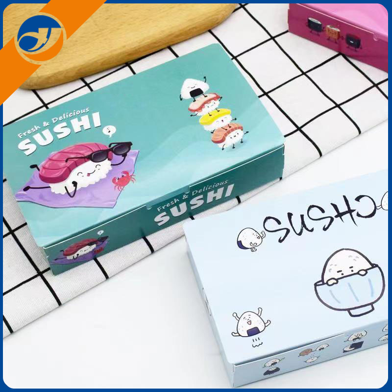 L'uso delle scatole per sushi