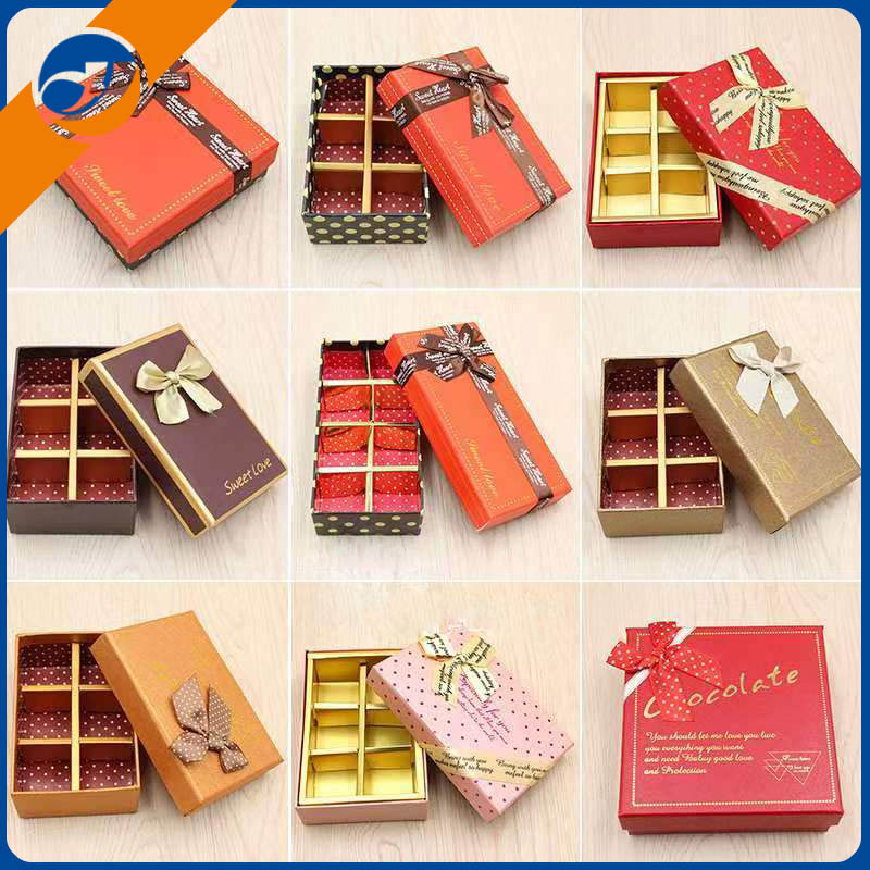 Square 20 Piece Chocolate Box, Chocolate Gift Box