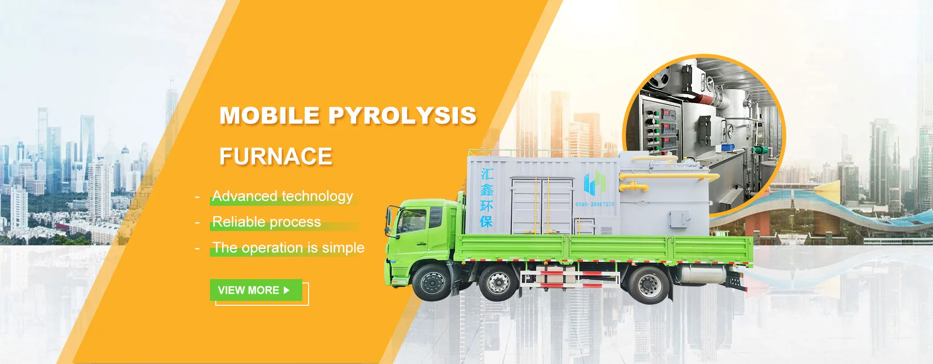 Mobile pyrolysis medium fornacis quasi Suppliers