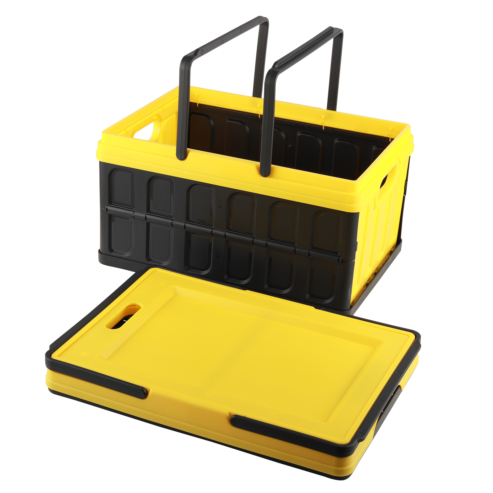 How does Plastic foldable storage boxes work?