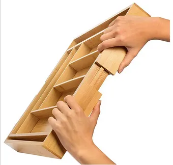 Nakakakuha ba ng Pansin ang Expandable Bamboo Kitchen Utensils Drawer Organizer?