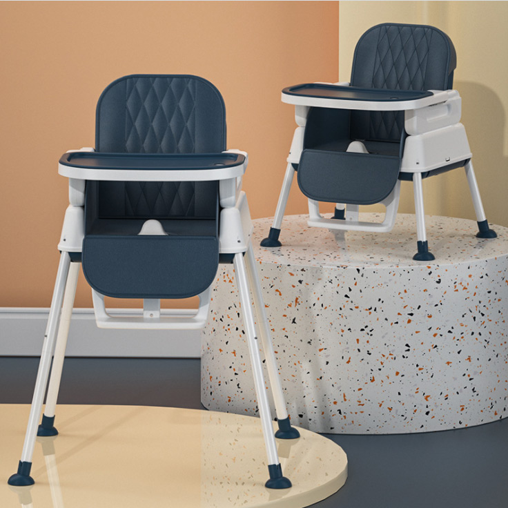 Стол за трпезарија за детско столче со повеќестепени бустер за детско столче 3-во-1 - 2 