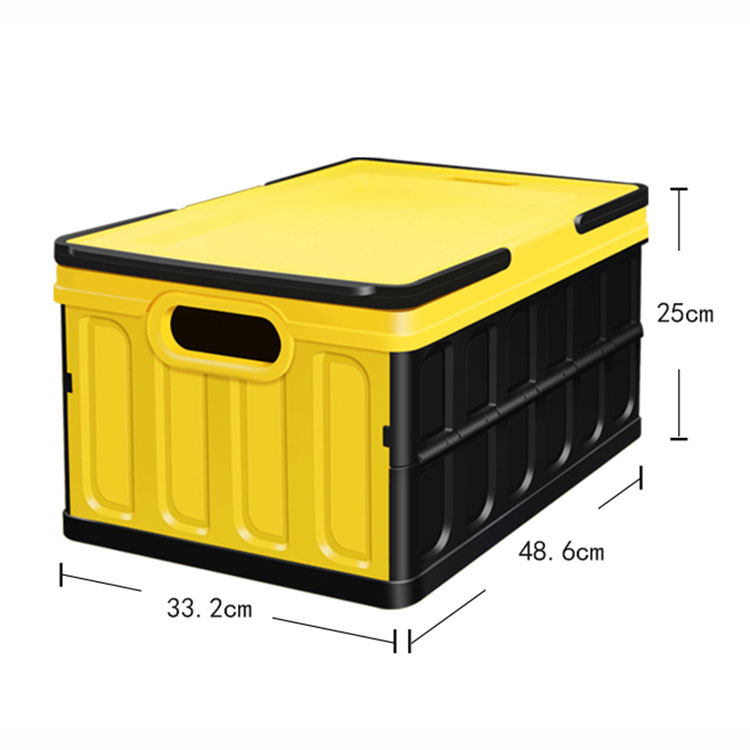 32L Lidded Collapsible Storage Bins - 9