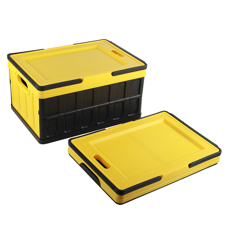 32L Lidded Collapsible Storage Bins