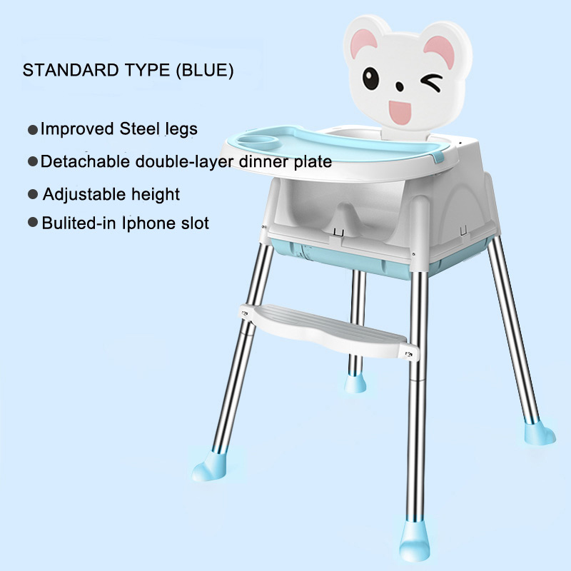4-in-1 Adjustable High Chair For Baby and Toddler - 3