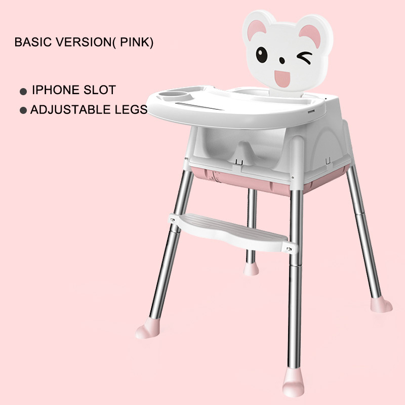 4-in-1 Adjustable High Chair For Baby and Toddler