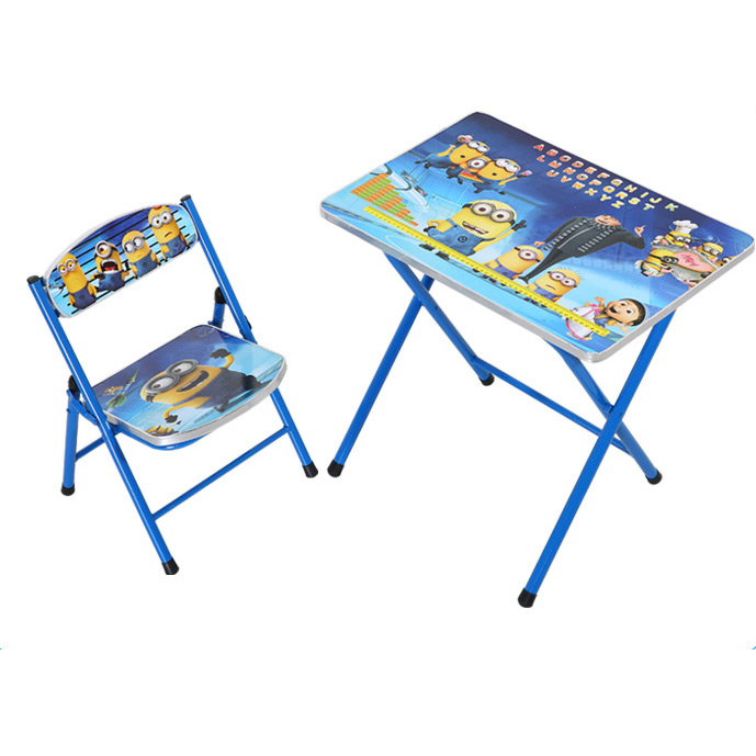 활동 접이식 어린이 테이블과 의자 세트 - 1
