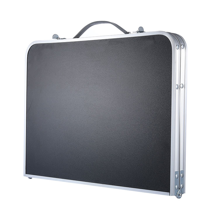 Table d'ordinateur portable pliante en aluminium pour pique-nique de camping