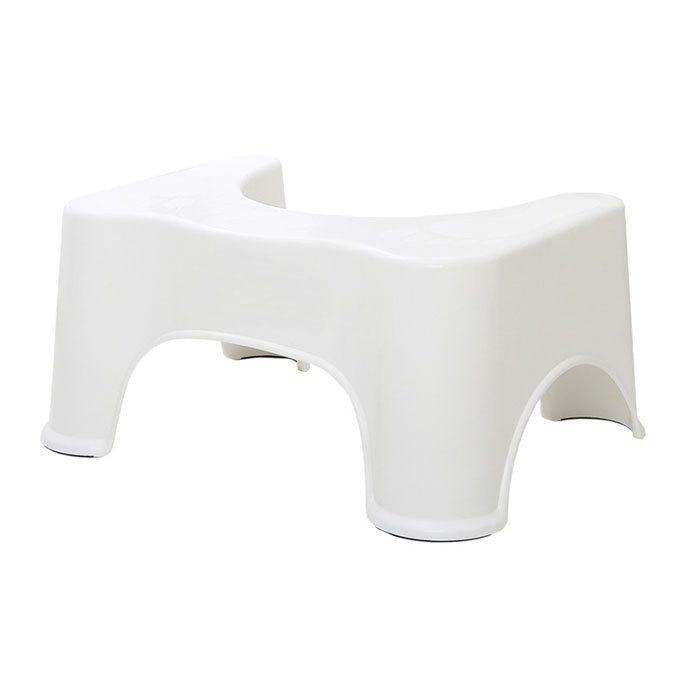 Thickened Bathroom Squatty Potty Step Stool for Toilet Ottoman