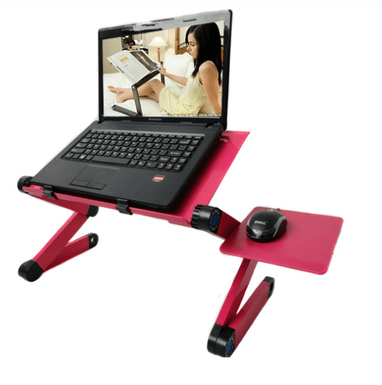 Household Adjustable Laptop Stand Table for Bed Recliner Sofa - 12