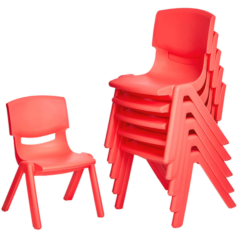 가정용 플라스틱 쌓을 수있는 의자 - 7 
