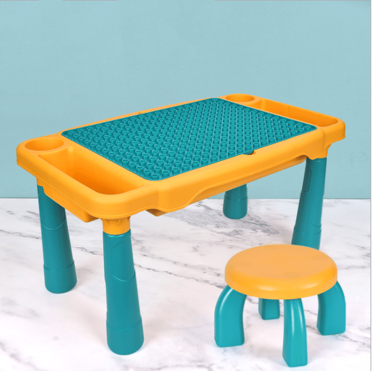 가정 승진 선물 유아 어린이 활동 테이블 및 의자 세트 - 10 