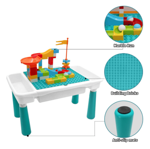 Household promotion gift toddler kids Activity Table and A Chair Set - 14
