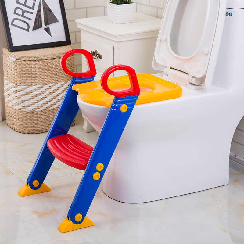 유아를위한 가정용 단계 의자 변기 훈련 화장실 - 10 