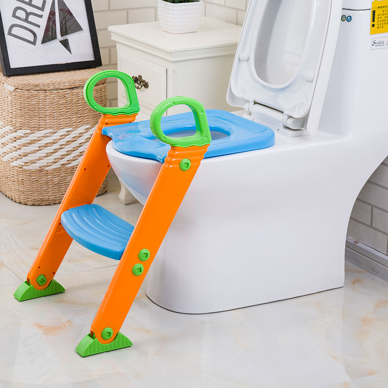 유아를위한 가정용 단계 의자 변기 훈련 화장실 - 11