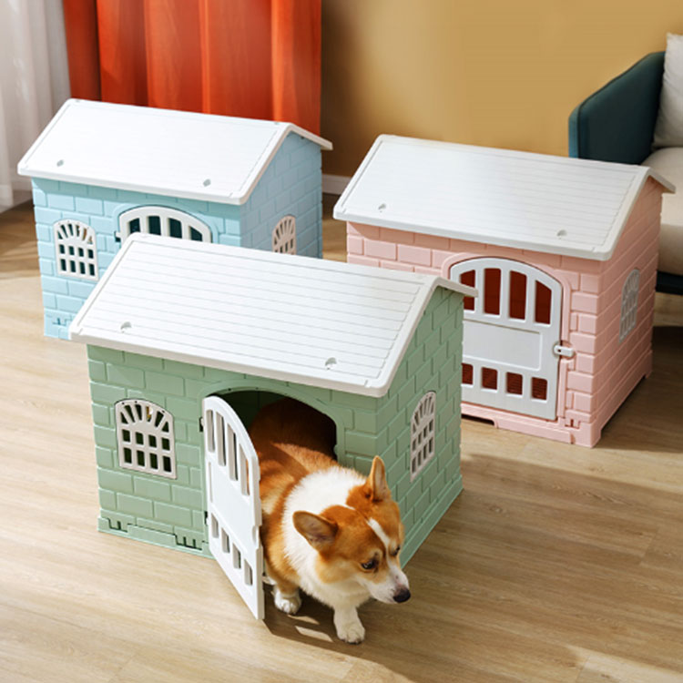 Insulated Shelter Pet Dogs House With Toilet