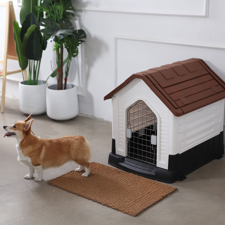 Пластична куќа за кучиња со големи димензии - 3 