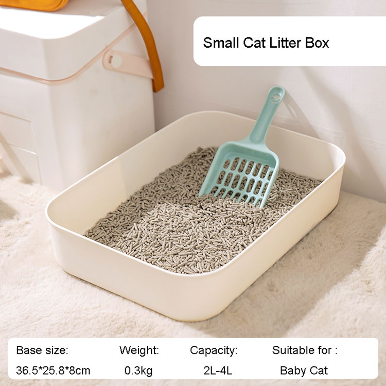 Non-stick Cat Litter Pan For Baby Cat - 5